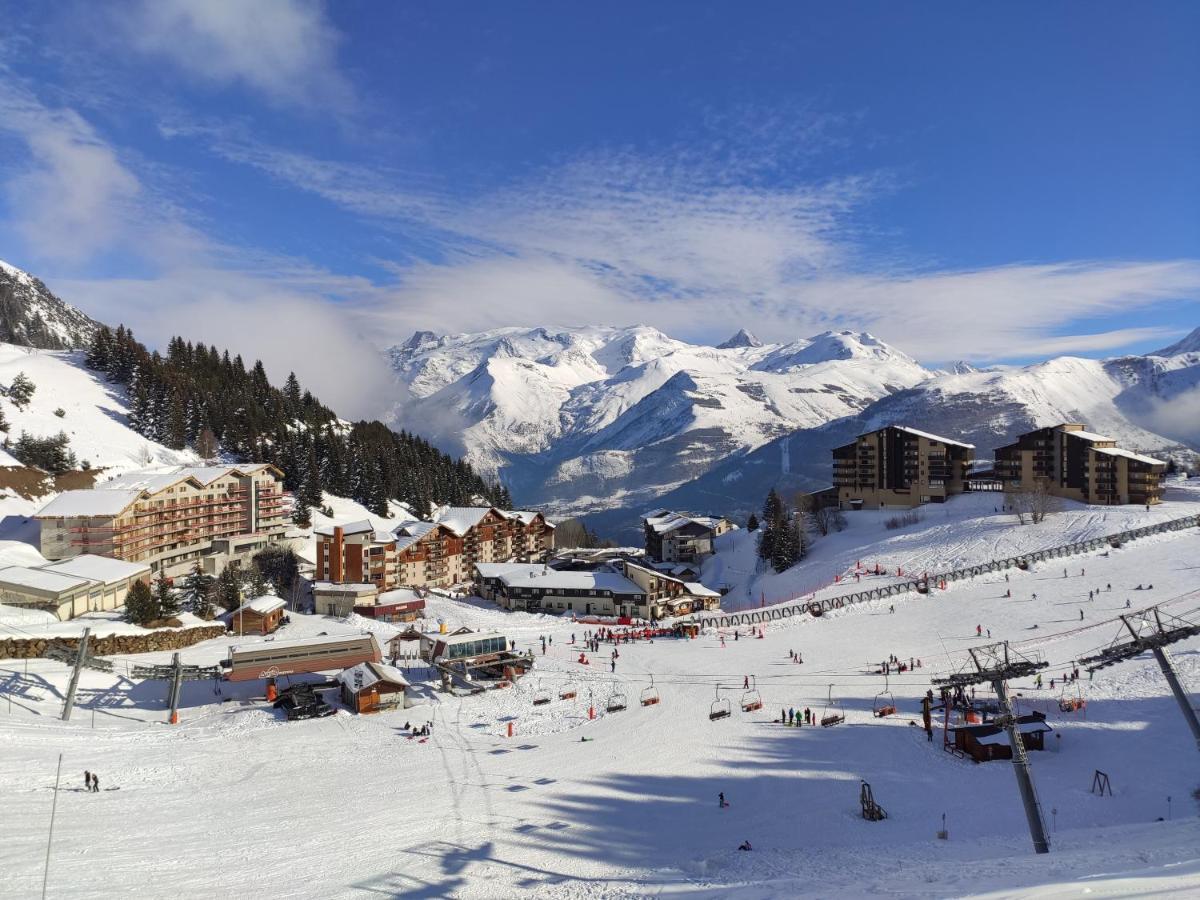 Apartamento Les Iris T2 Station Alpe Huez Auris Exterior foto