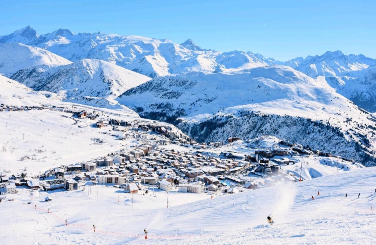 Apartamento Les Iris T2 Station Alpe Huez Auris Exterior foto